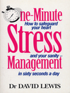 One Minute Stress Management (eBook)